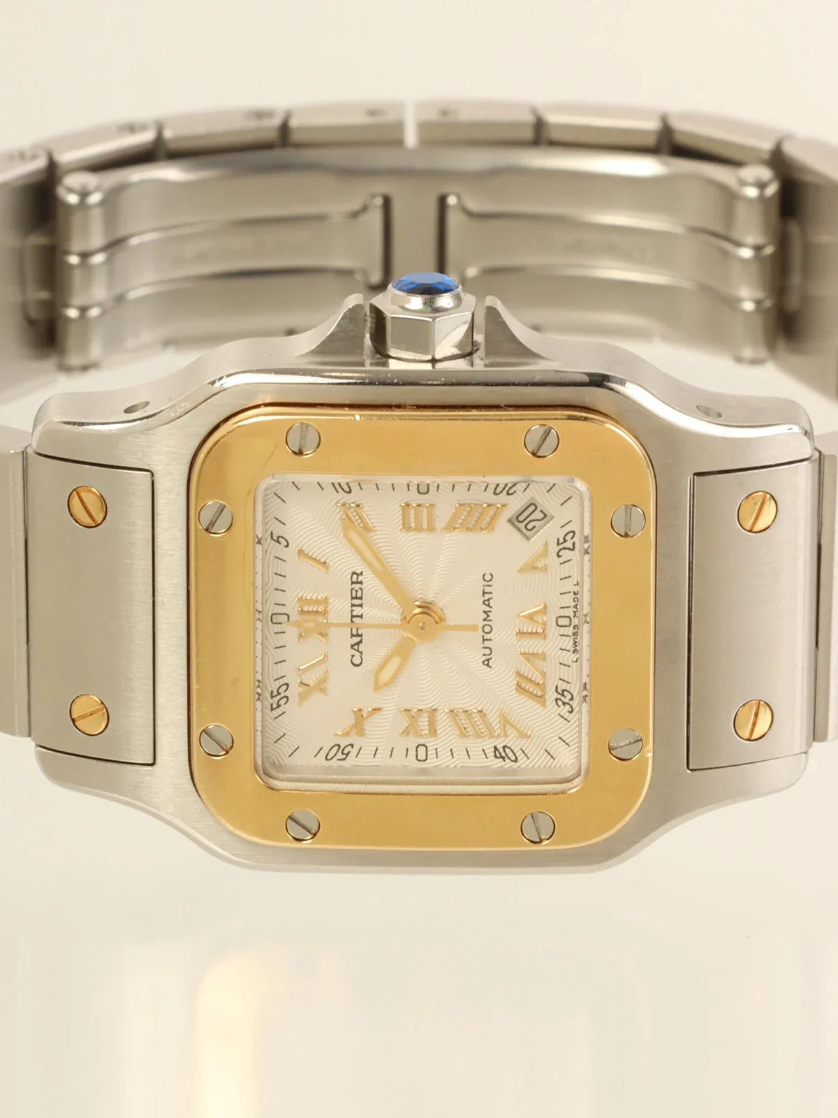 CARTIER Santos Galbee Sm Silver/Gold