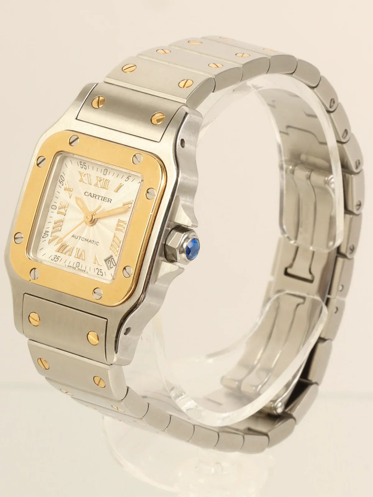 CARTIER Santos Galbee Sm Silver/Gold