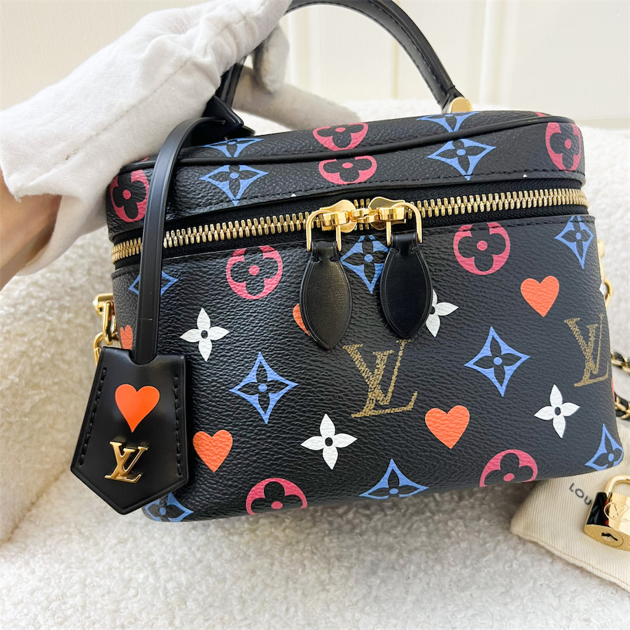 LV Vanity PM in Game On Monogram Canvas and Black Trim GHW