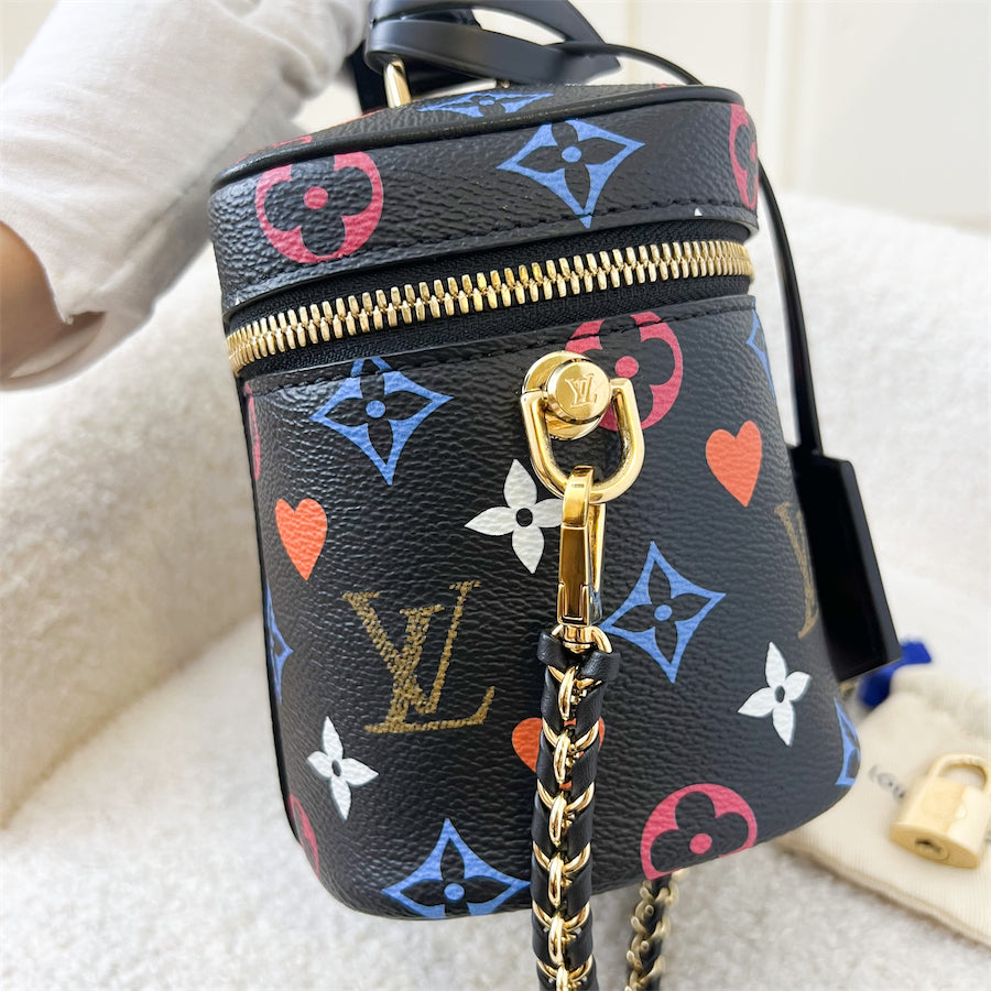 LV Vanity PM in Game On Monogram Canvas and Black Trim GHW