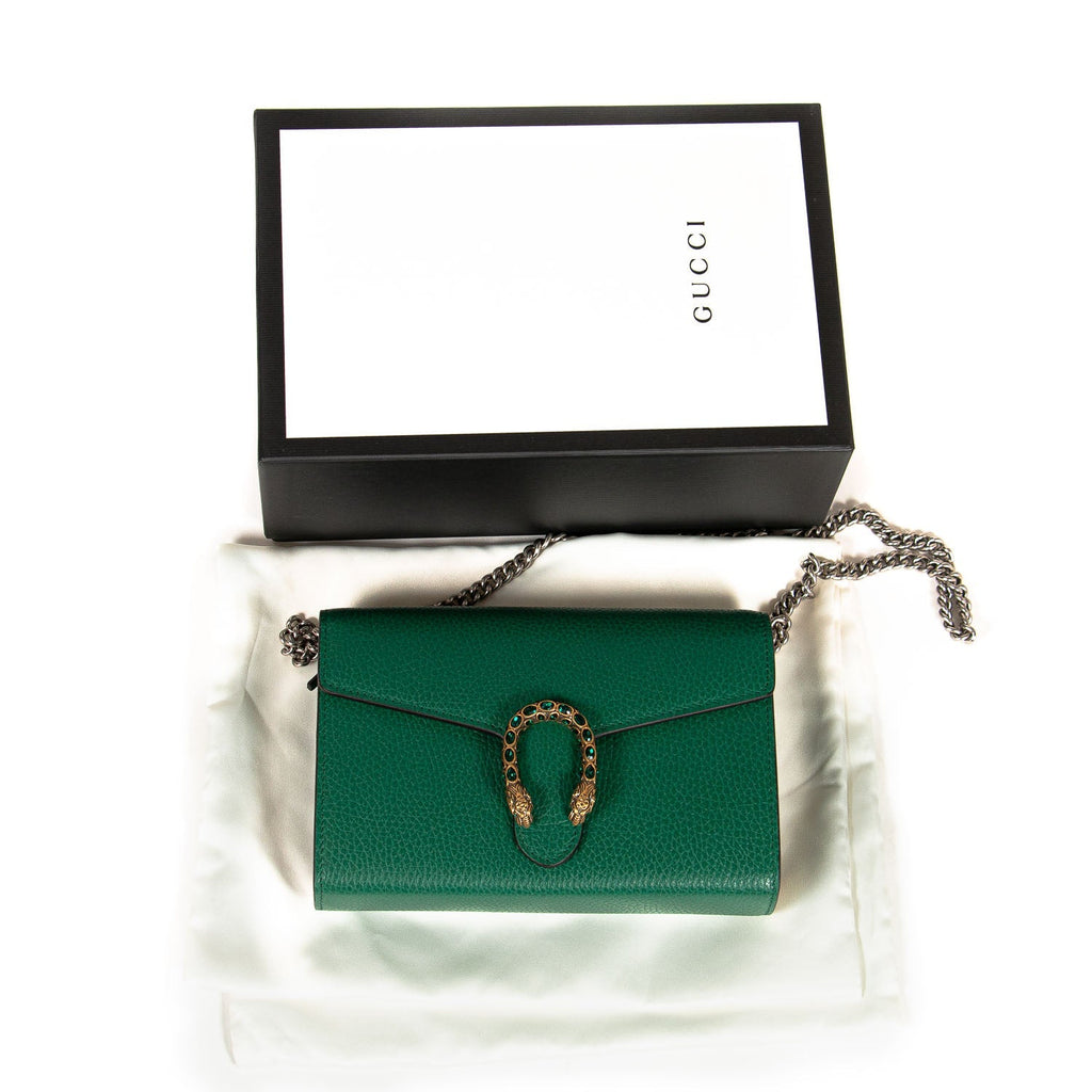 Gucci Dionysus Mini Leather Chain Bag