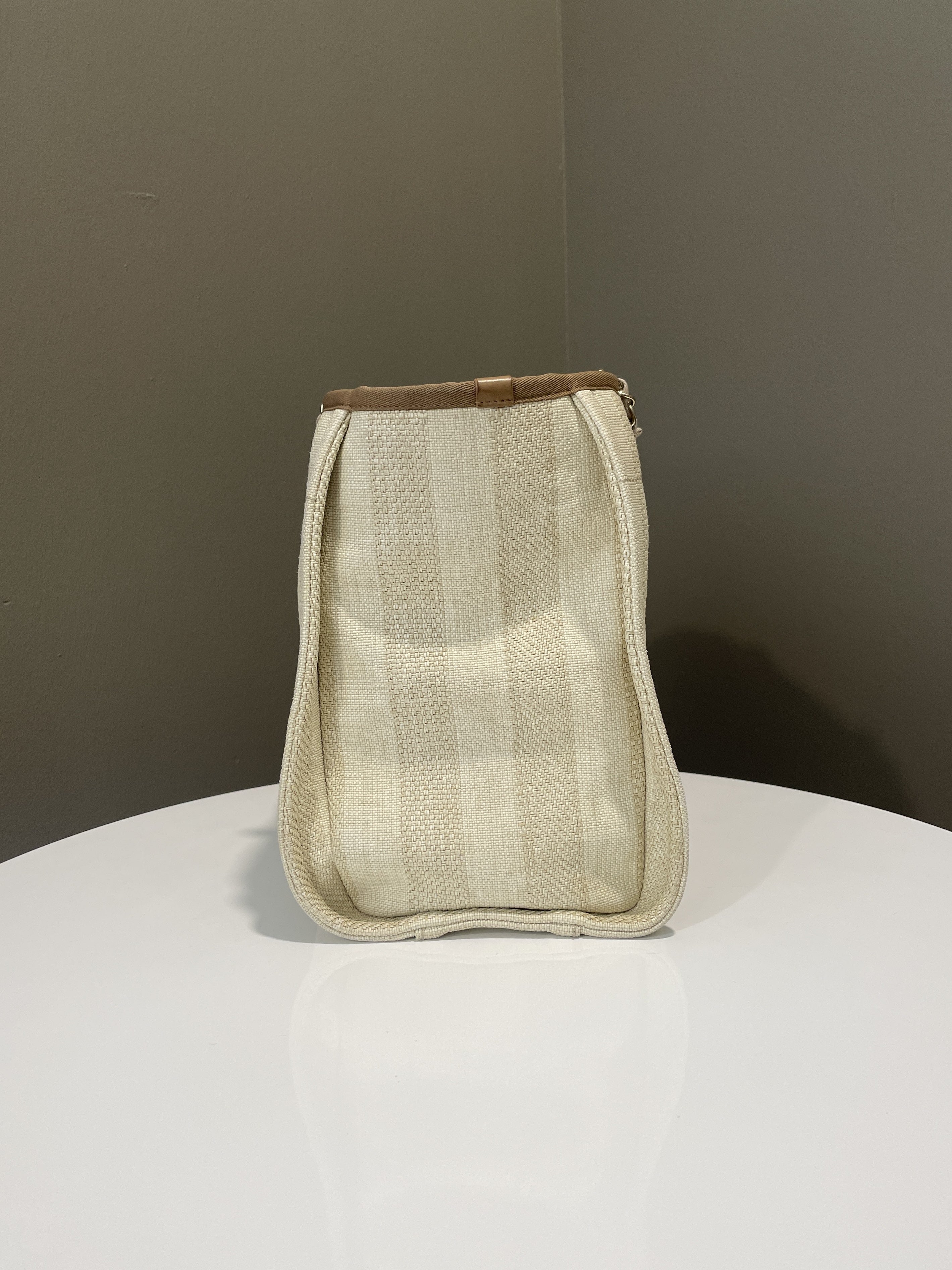 Chanel Deauville Shopper Tote Beige