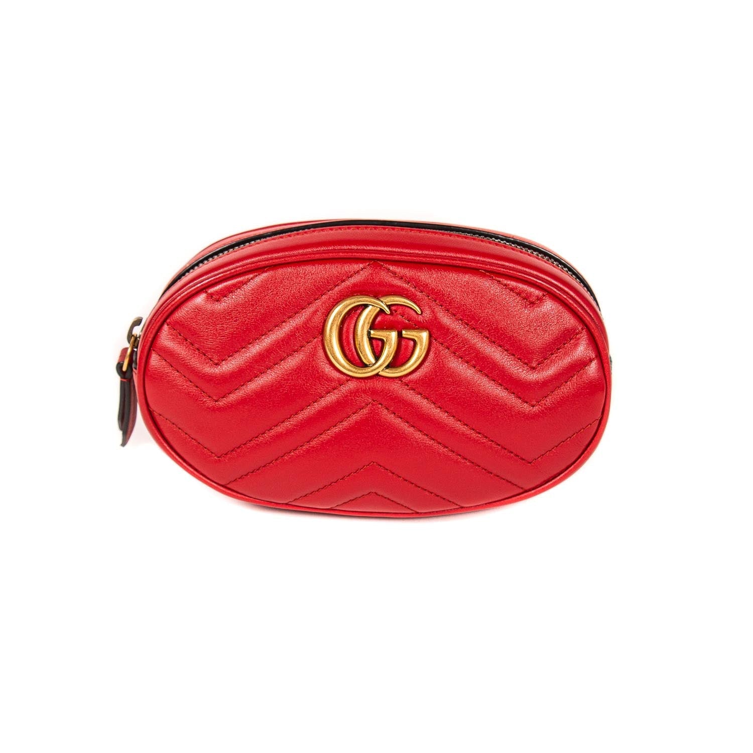 Gucci Marmont MatelassÃƒÆ’Ã‚Â© Leather Belt Bag