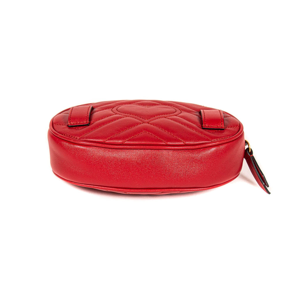 Gucci Marmont MatelassÃƒÆ’Ã‚Â© Leather Belt Bag