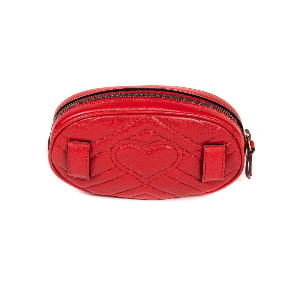 Gucci Marmont MatelassÃƒÆ’Ã‚Â© Leather Belt Bag