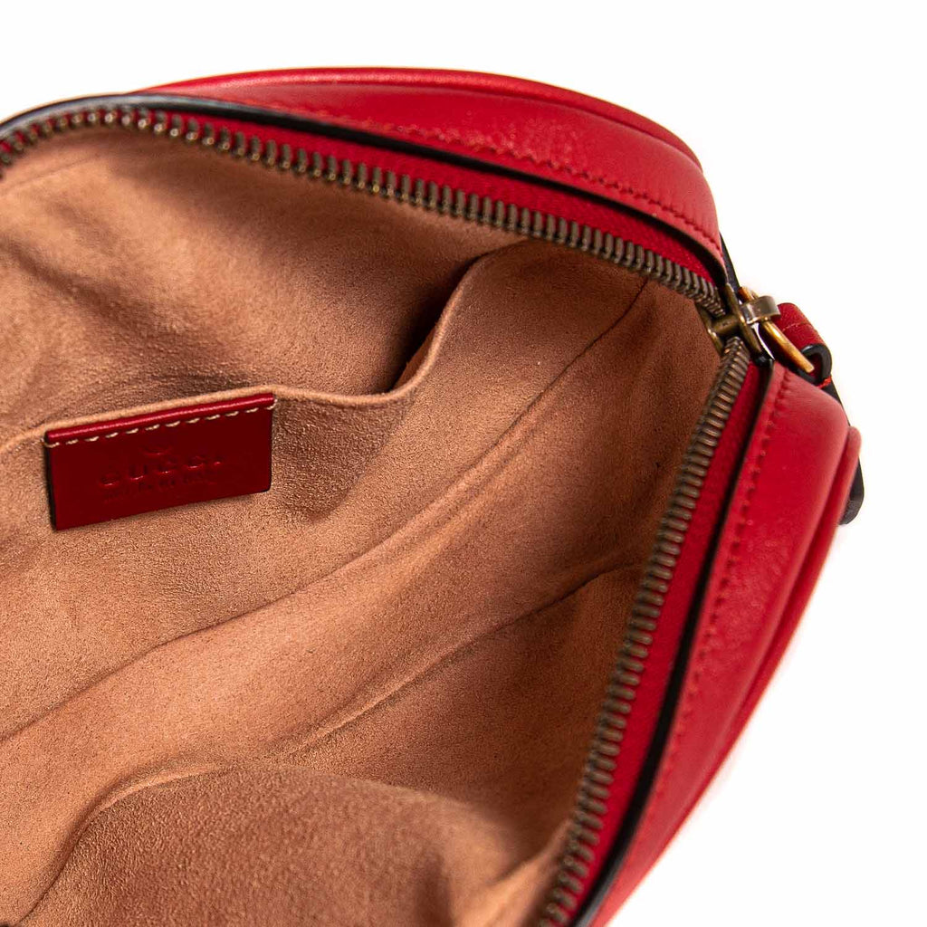 Gucci Marmont MatelassÃƒÆ’Ã‚Â© Leather Belt Bag