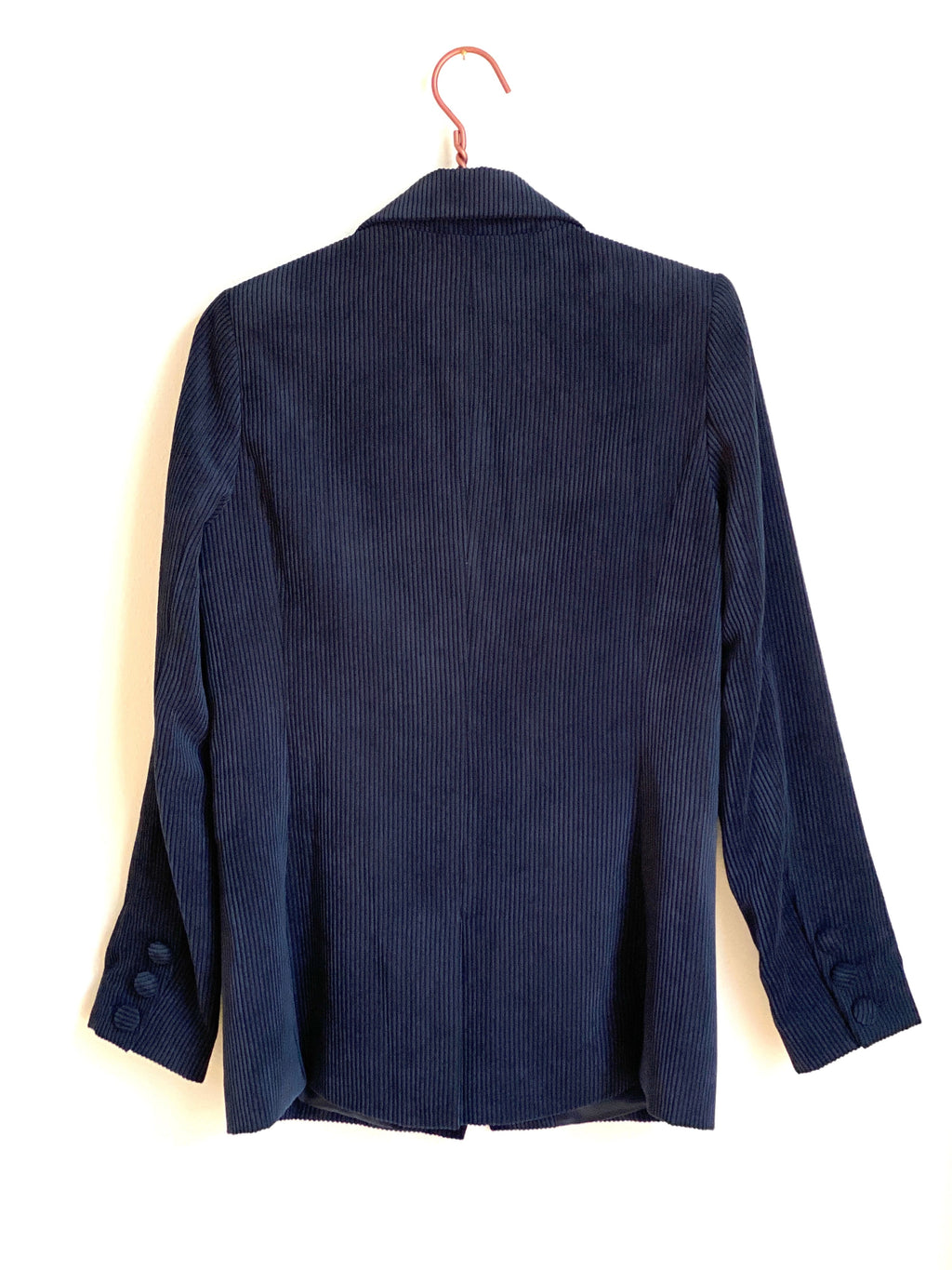 GRACE CORDUROY BLAZER IN MIDNIGHT - SIZE XS