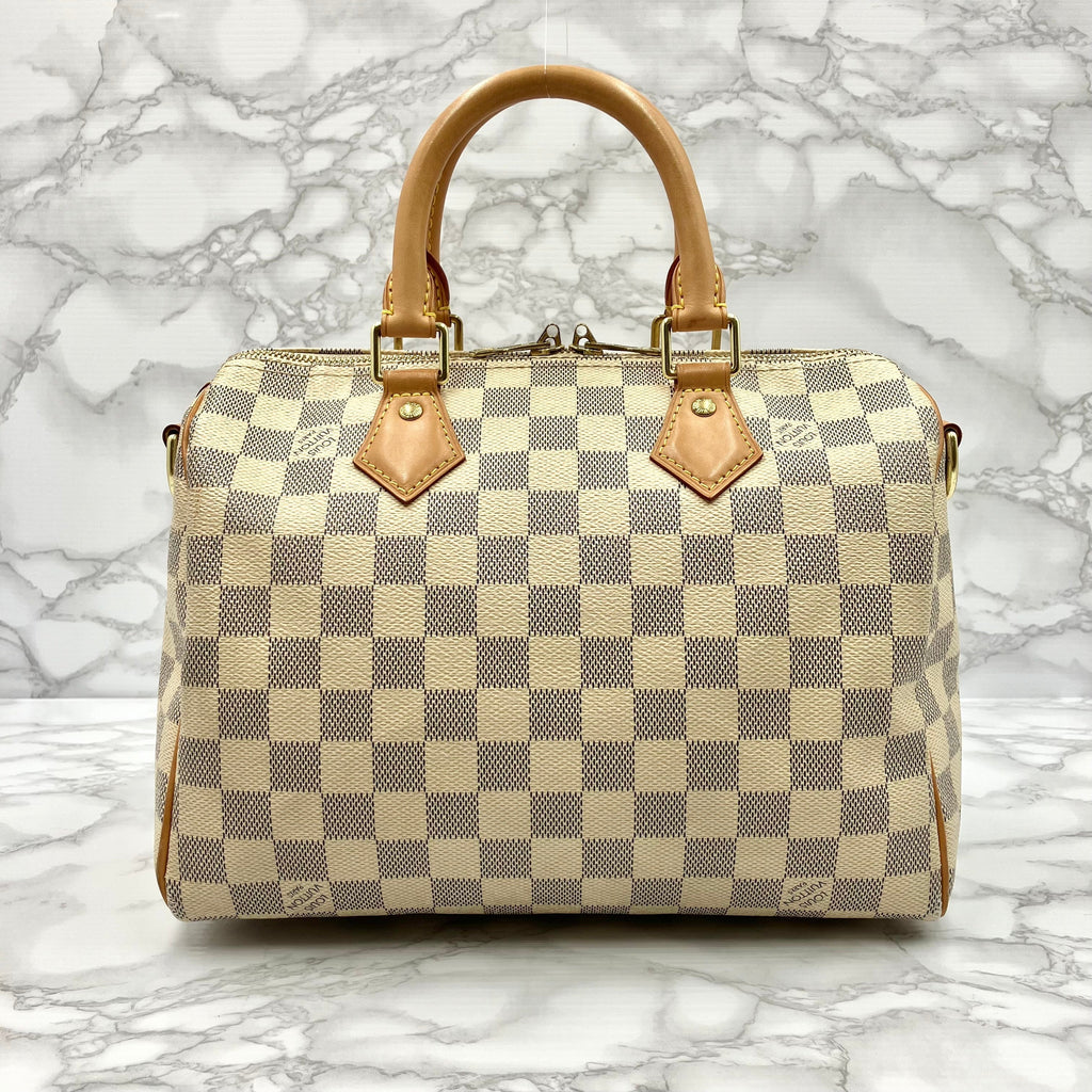 LOUIS VUITTON Azur Speedy 25 Bandouliere