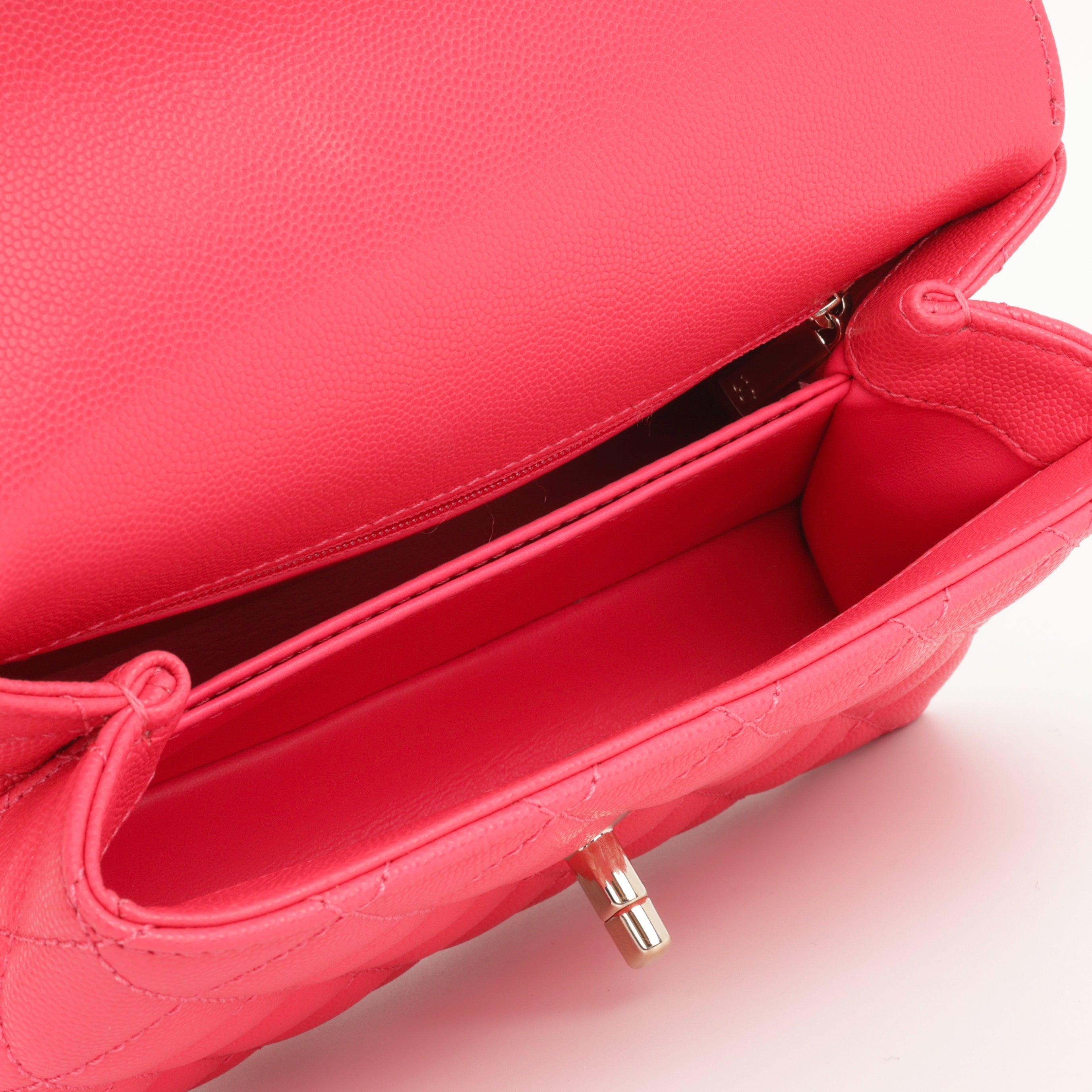 Chanel Small Coco Handle - Hot Pink