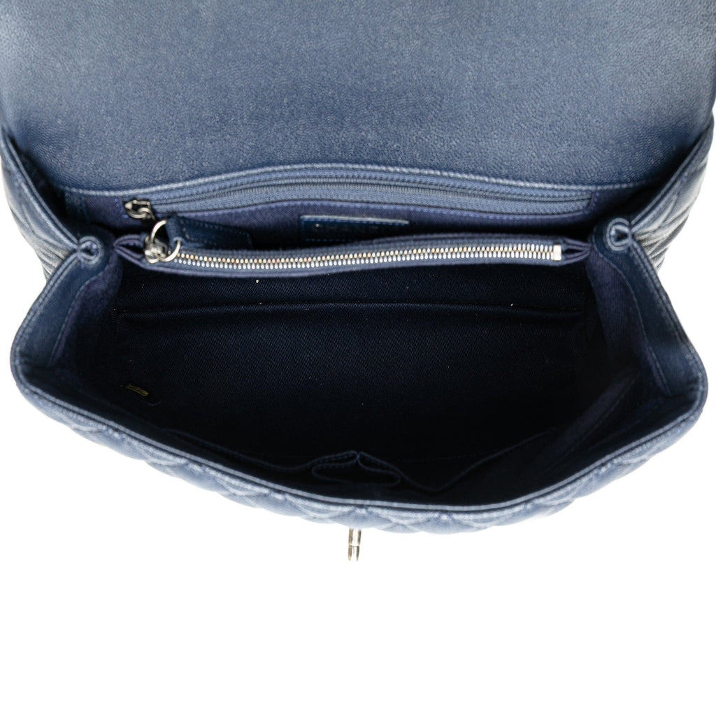Chanel Large Caviar Coco Top Handle Bag