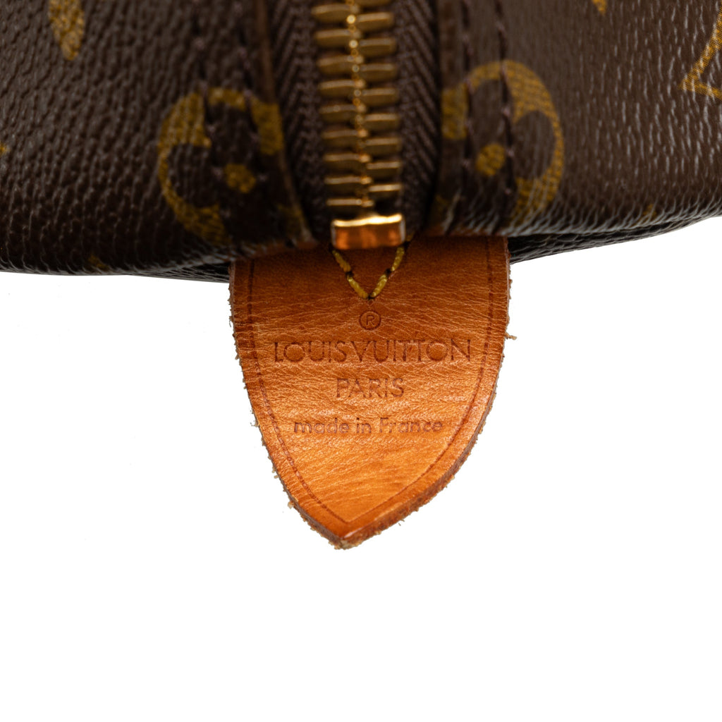 Brown Louis Vuitton Monogram Keepall 50 Travel Bag