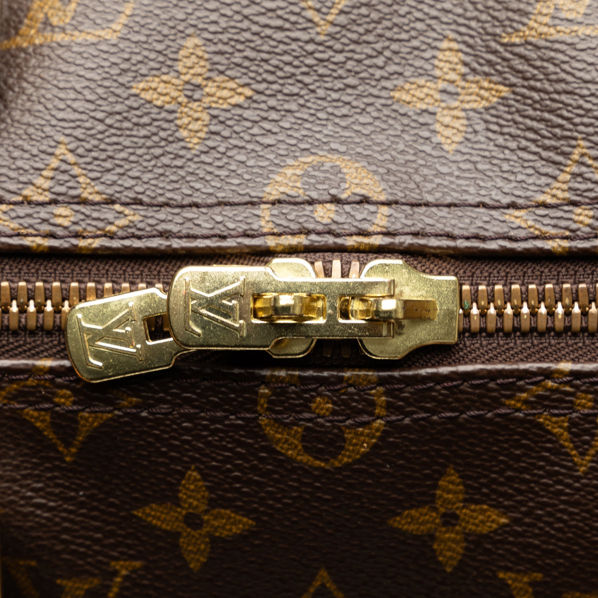 Brown Louis Vuitton Monogram Keepall 50 Travel Bag