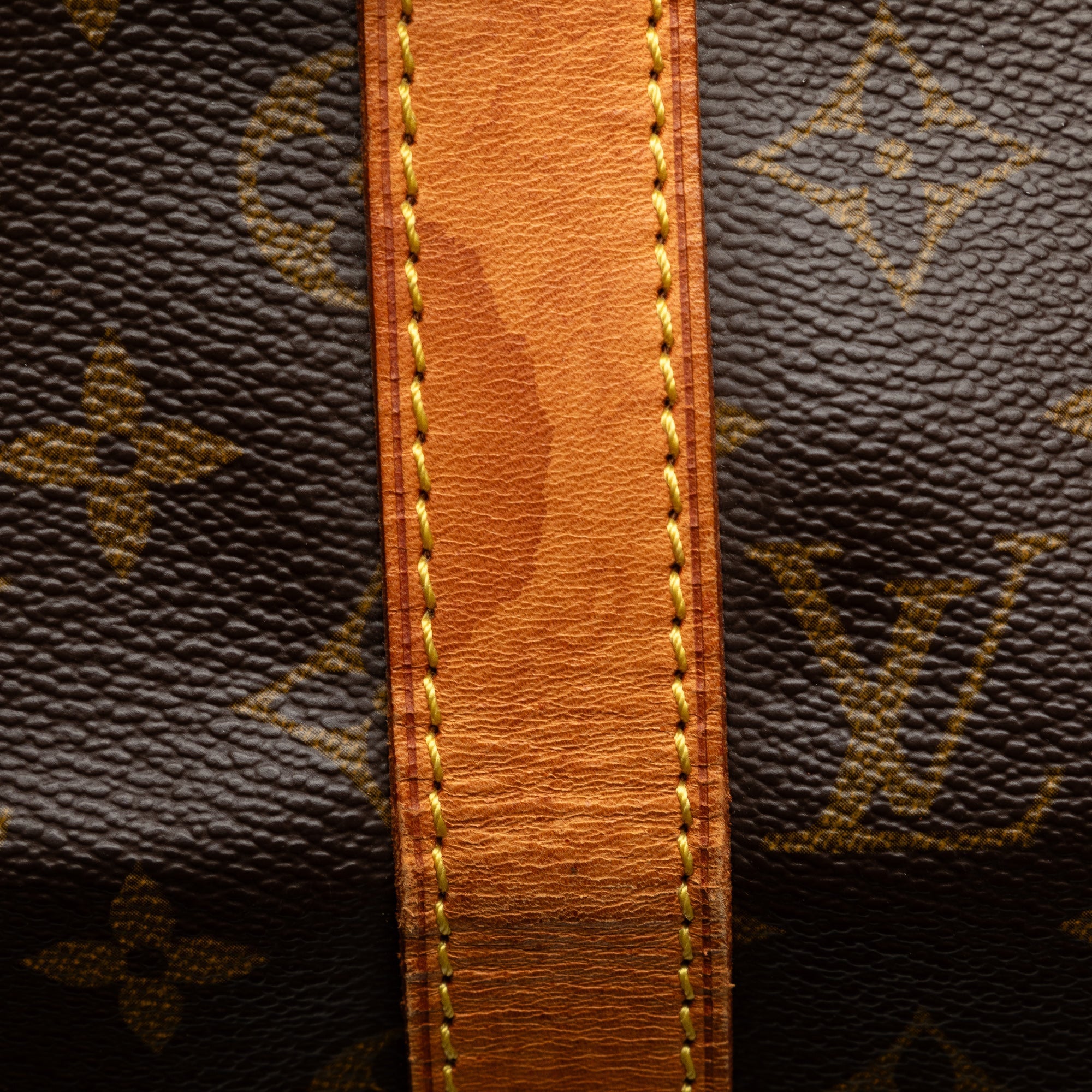 Brown Louis Vuitton Monogram Keepall 50 Travel Bag