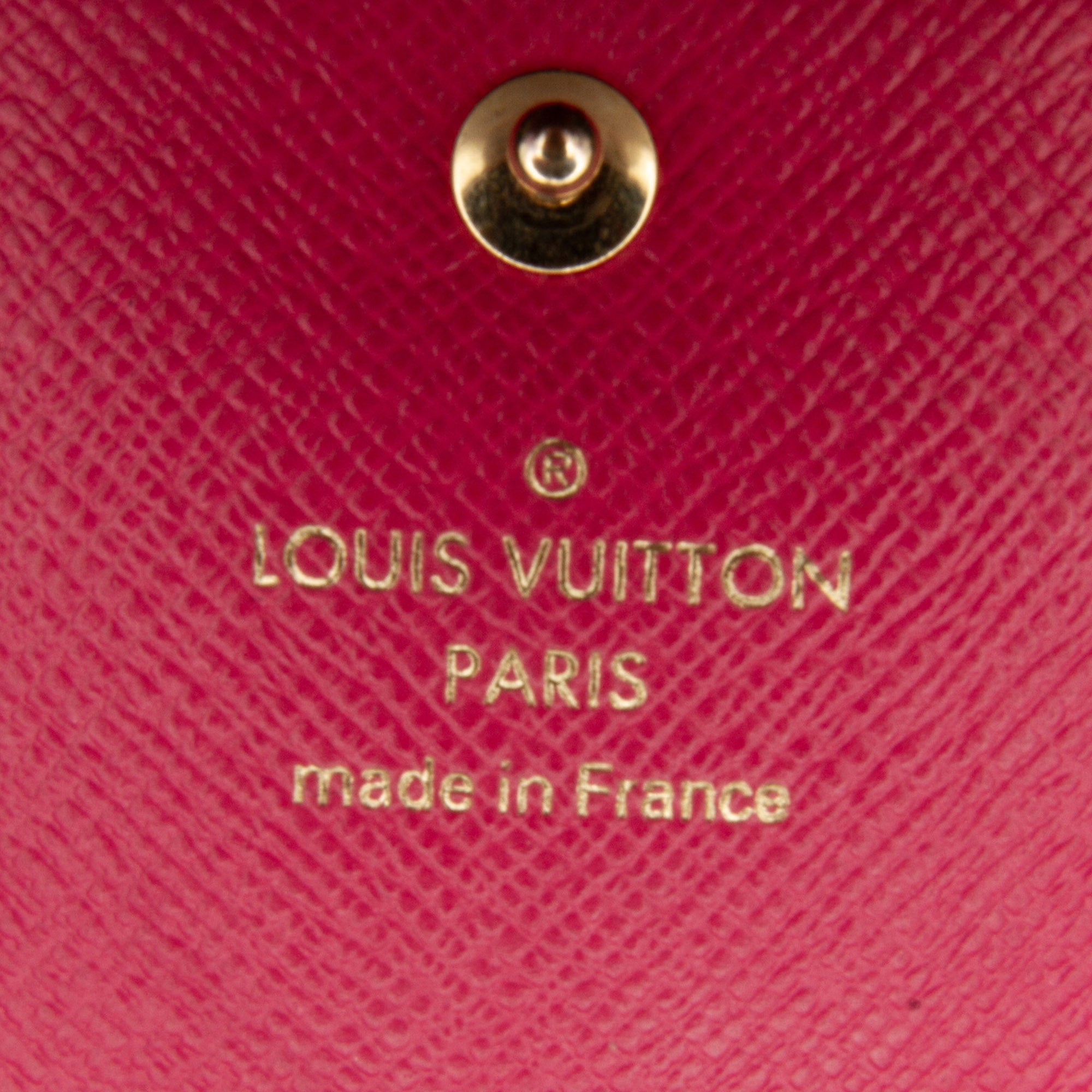 Brown Louis Vuitton Monogram Emilie Bloom Flowers Wallet