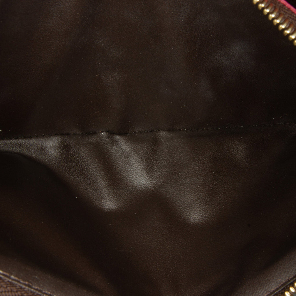 Brown Louis Vuitton Monogram Emilie Bloom Flowers Wallet