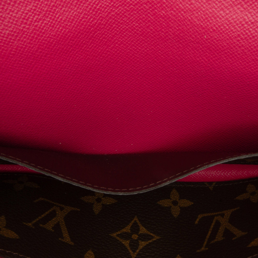 Brown Louis Vuitton Monogram Emilie Bloom Flowers Wallet