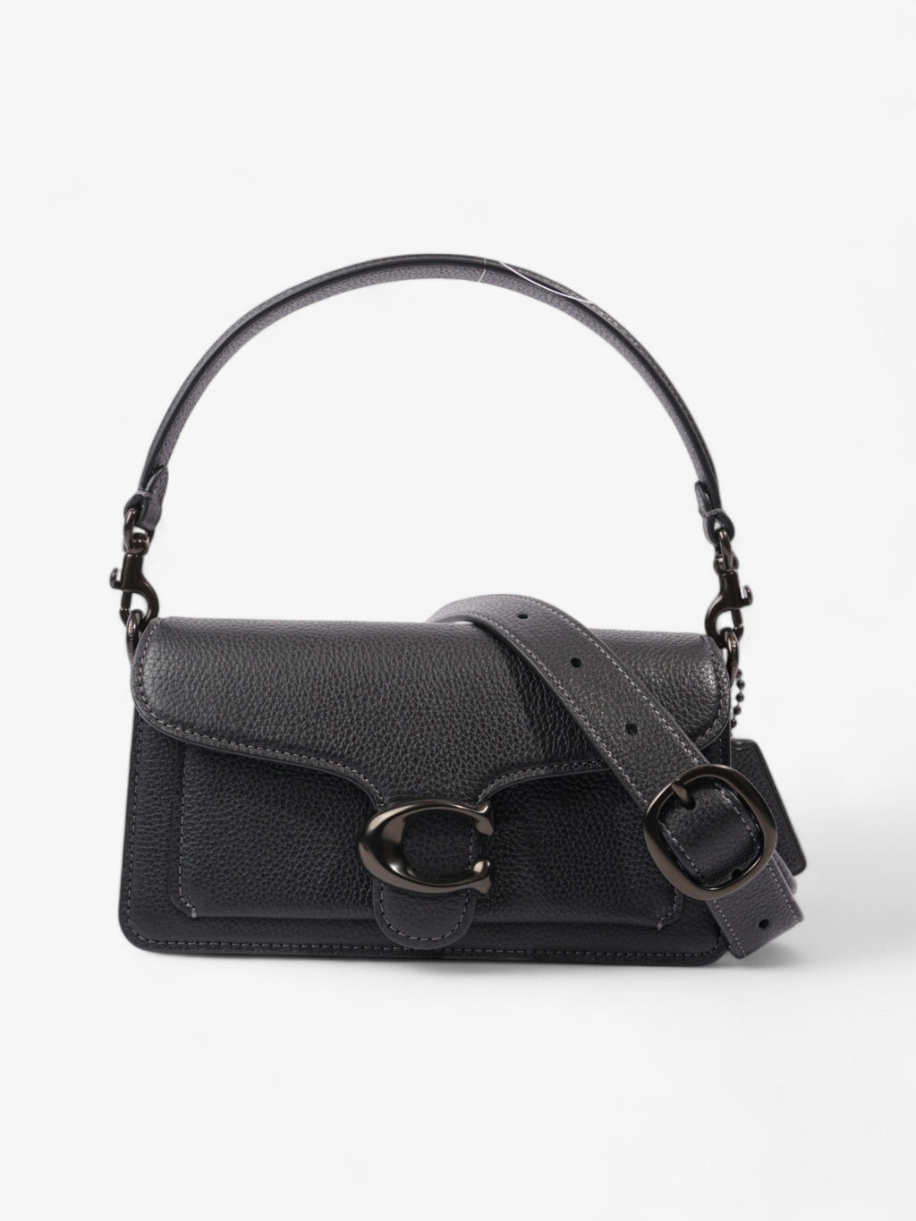 Coach Tabby Black Grained Leather 20