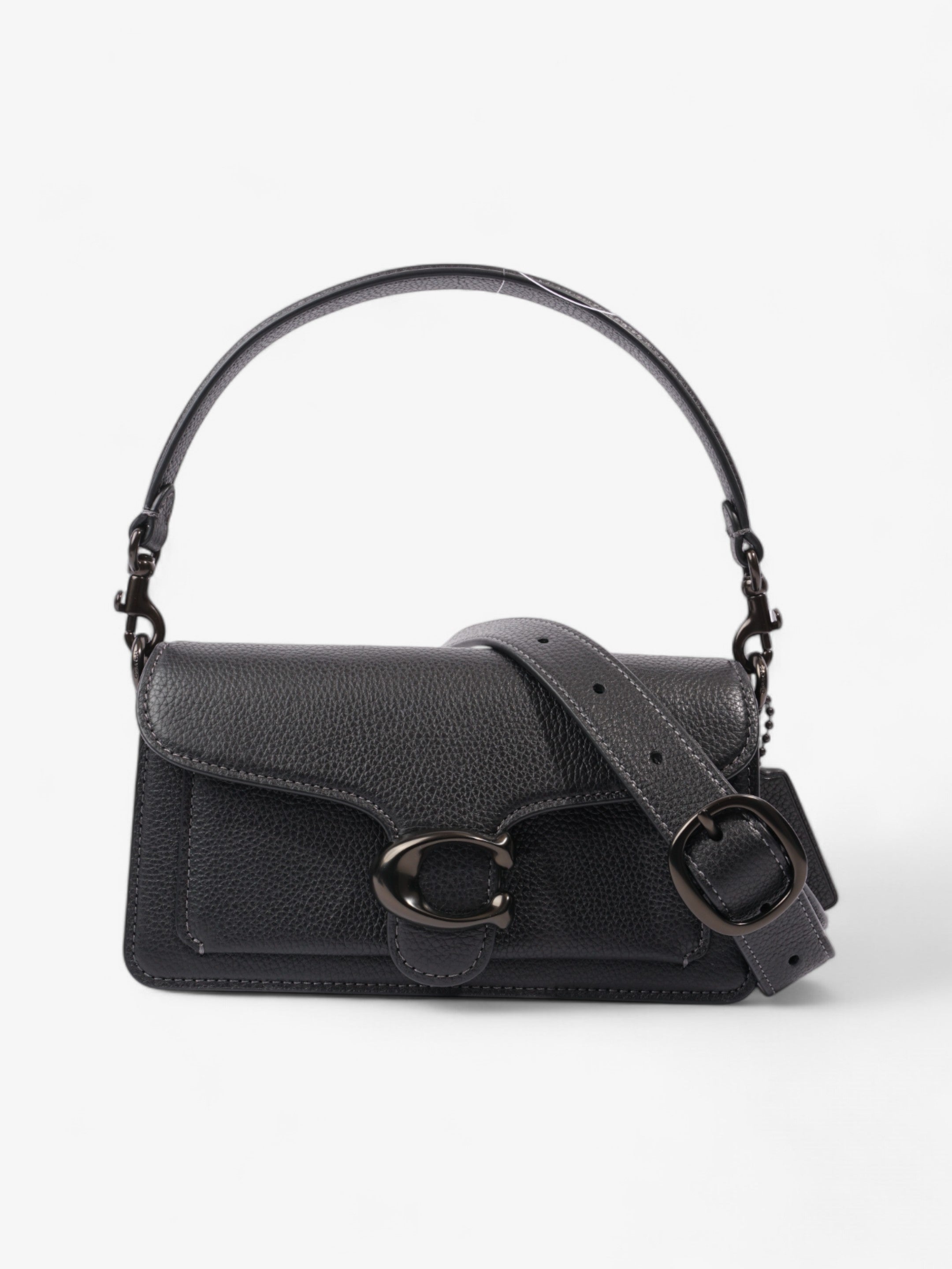 Coach Tabby Black Grained Leather 20