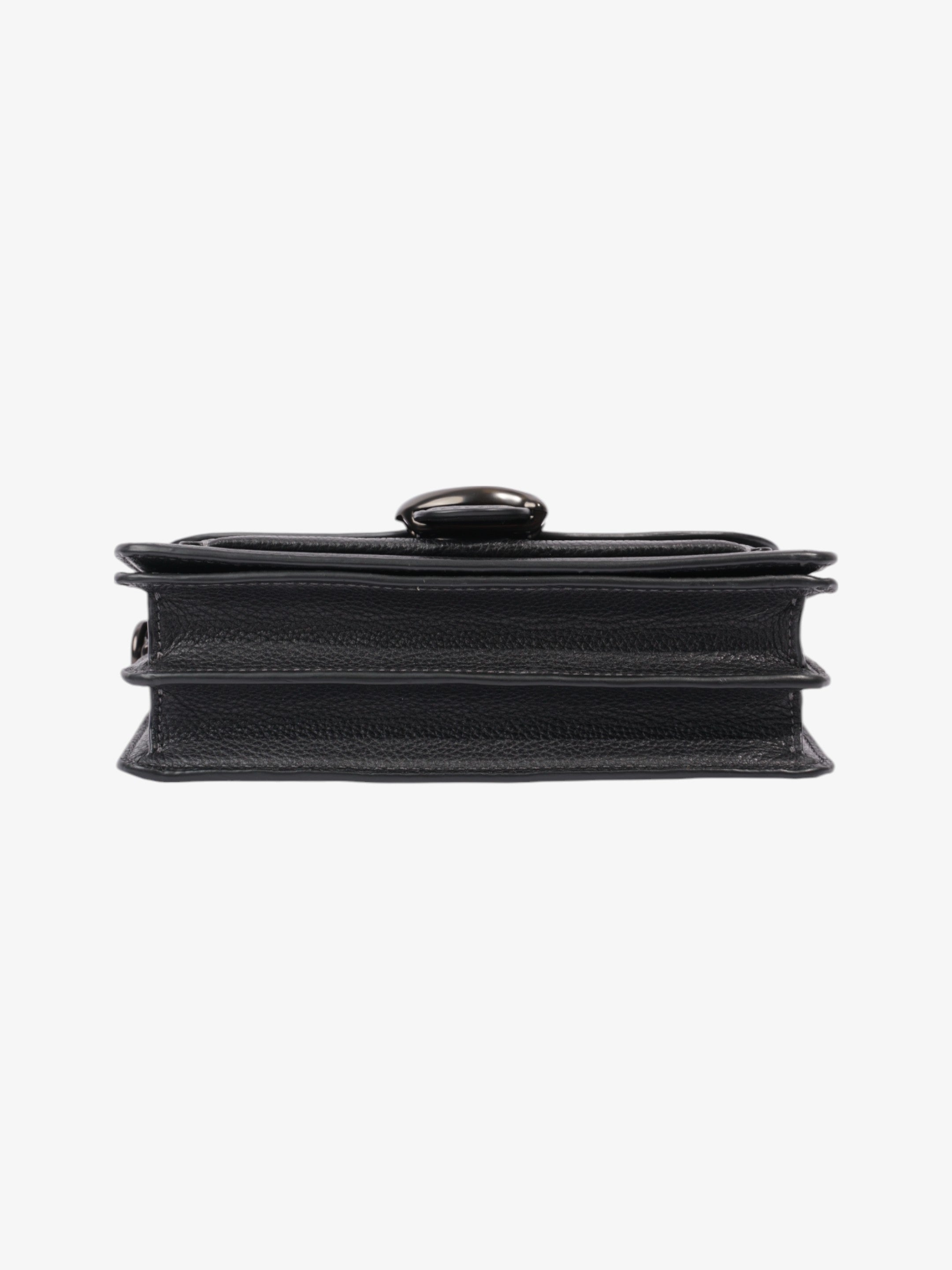 Coach Tabby Black Grained Leather 20