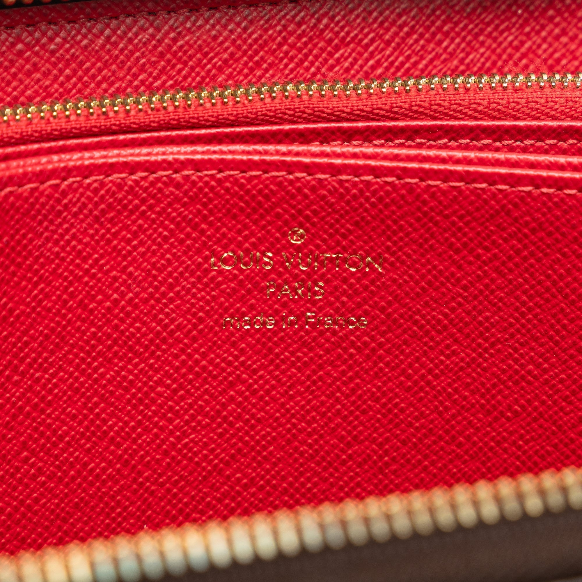 Brown Louis Vuitton Monogram World Tour Zippy Long Wallet