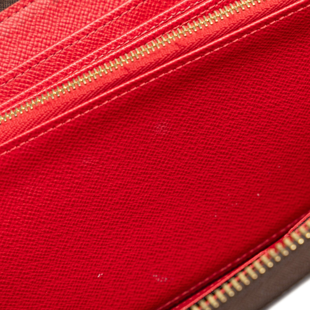 Brown Louis Vuitton Monogram World Tour Zippy Long Wallet