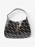 Gucci Gucci x Balenciaga Jackie Black / White Leather Medium