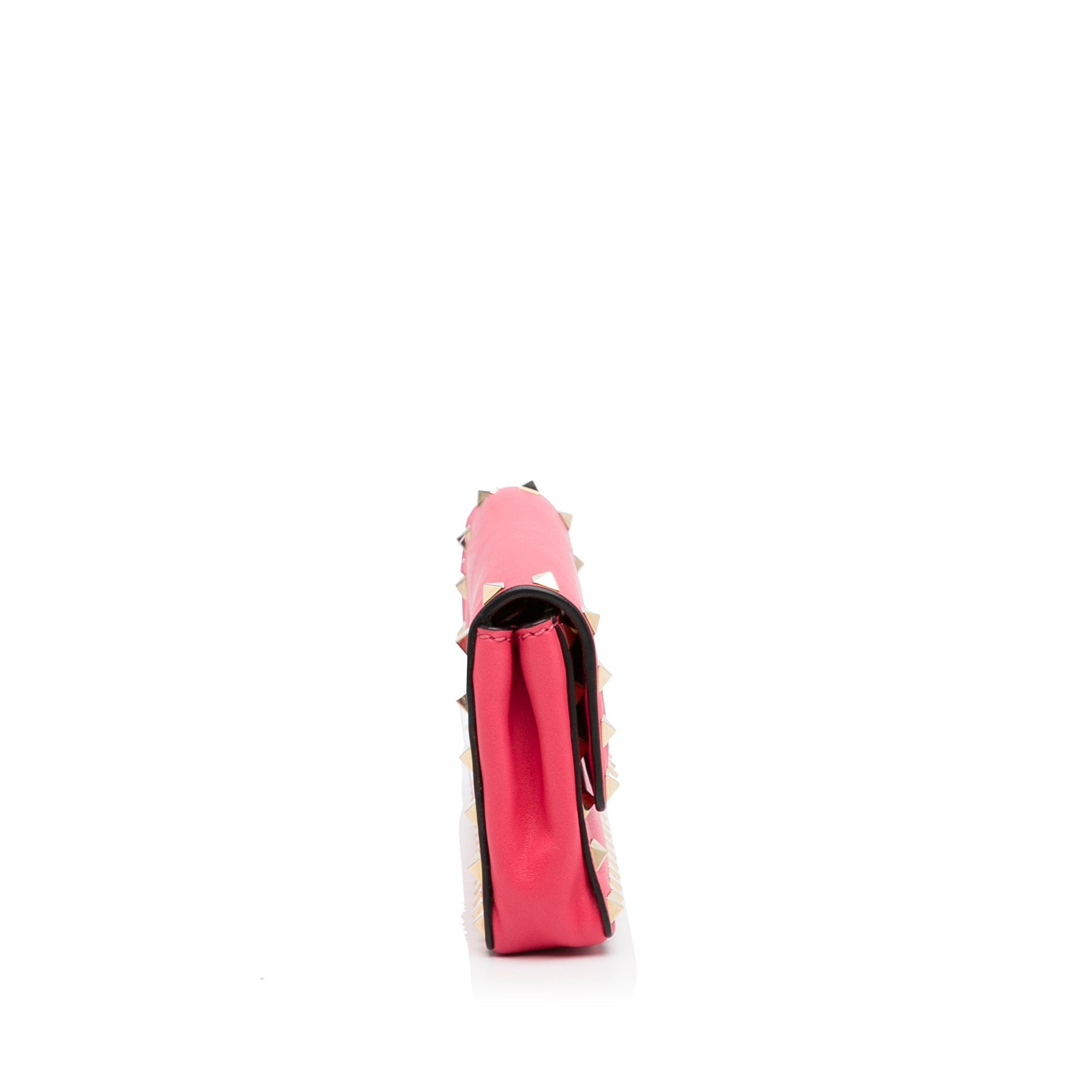 Valentino Rockstud Clutch Pink