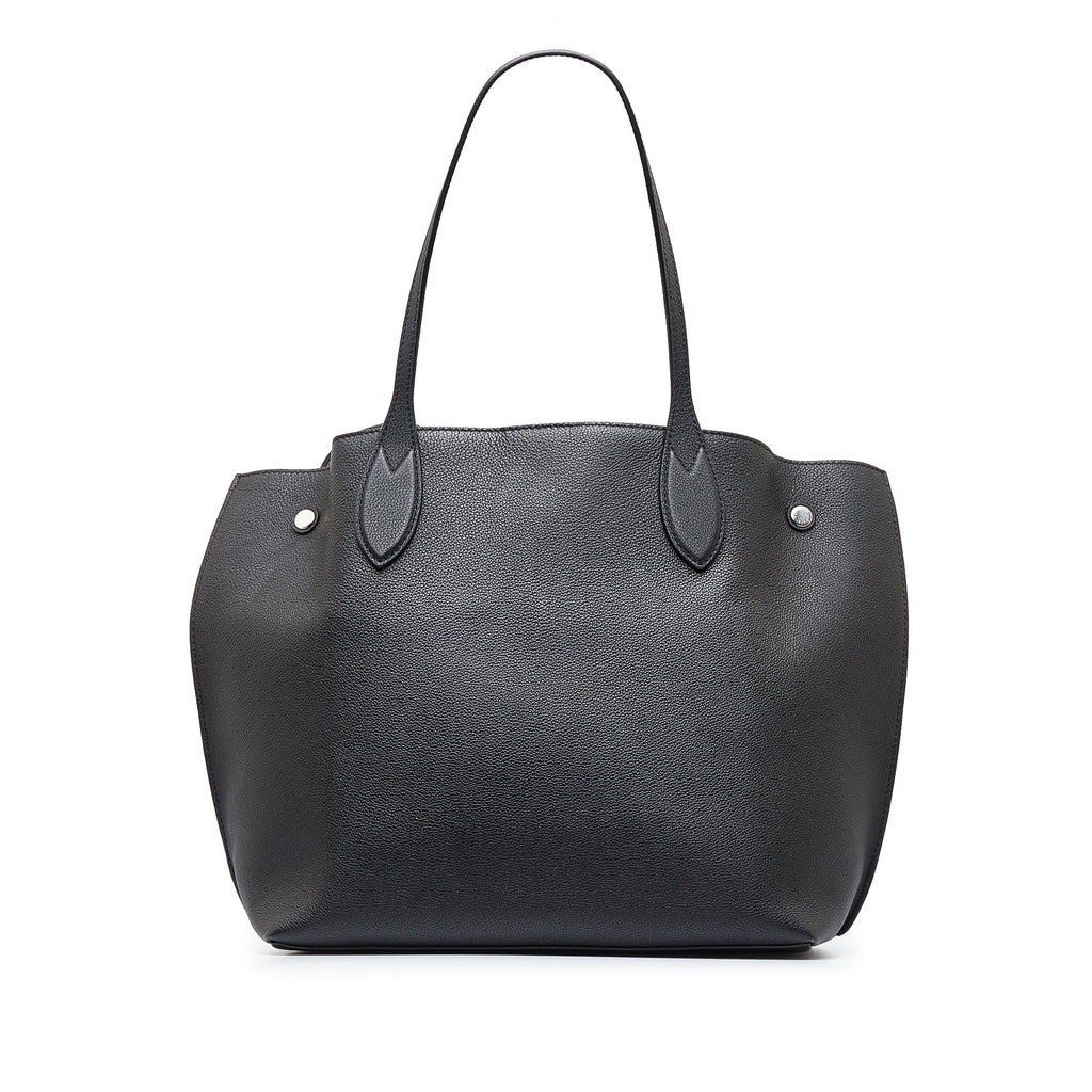 Louis Vuitton Lockme Cabas Black Calfskin
