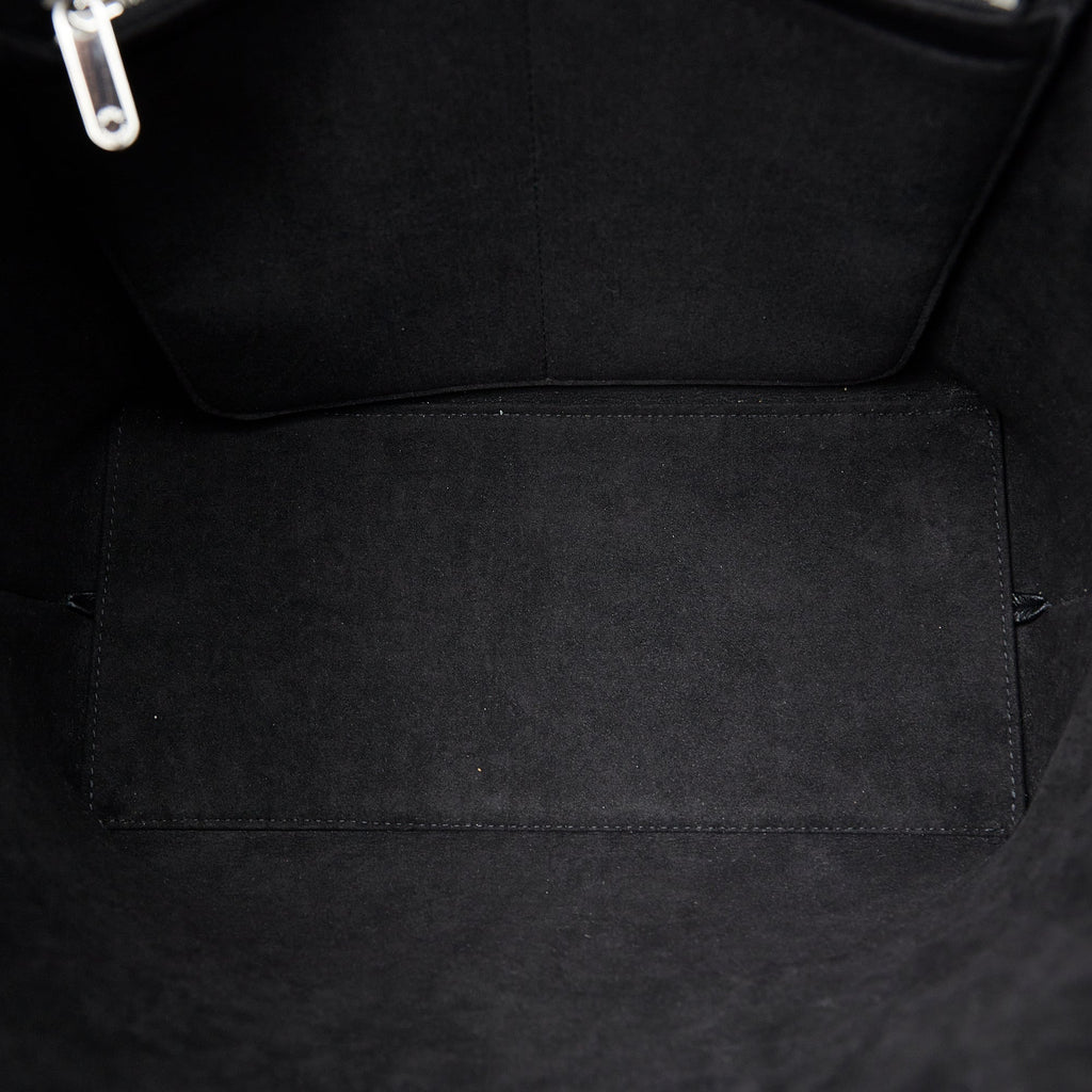 Louis Vuitton Lockme Cabas Black Calfskin