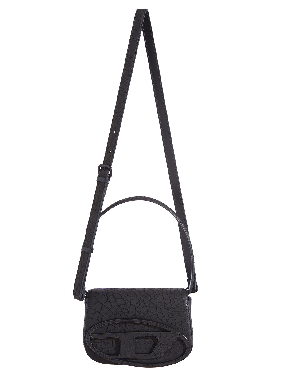 1DR CRACKED LEATHER BAG