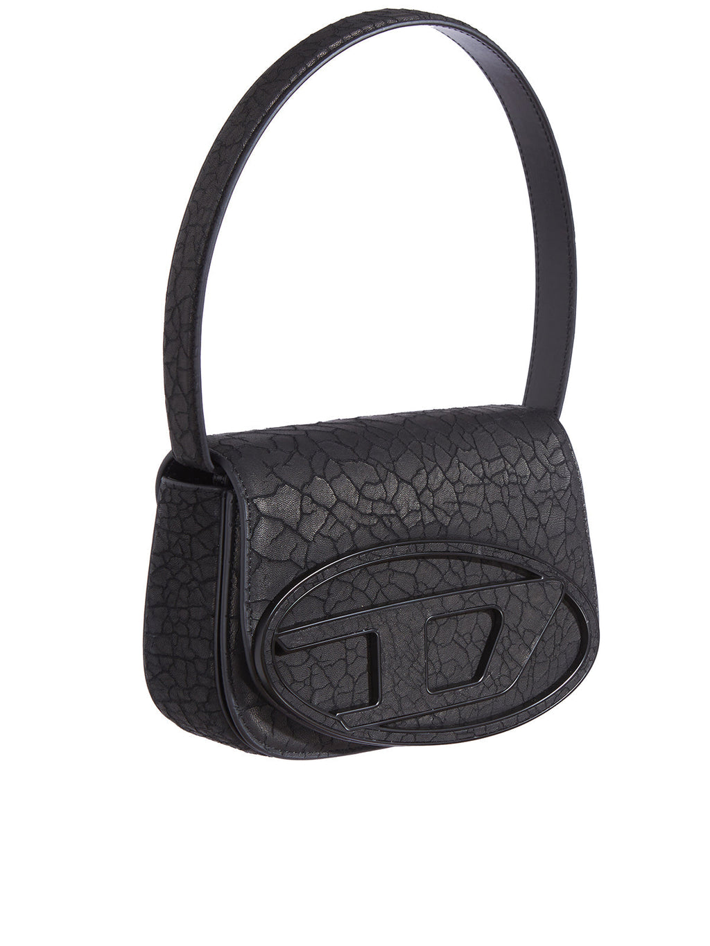 1DR CRACKED LEATHER BAG
