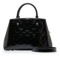 Louis Vuitton Montaigne BB Black Vernis