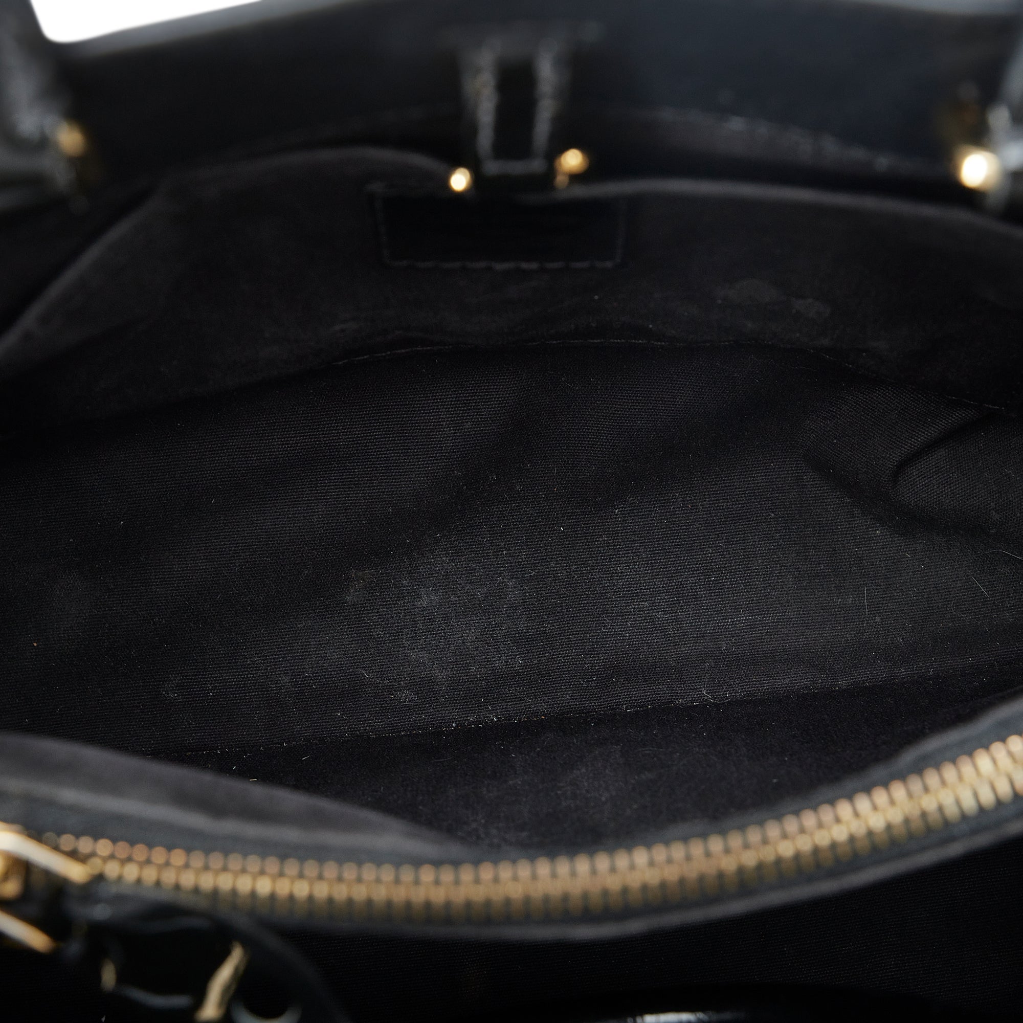 Louis Vuitton Montaigne BB Black Vernis