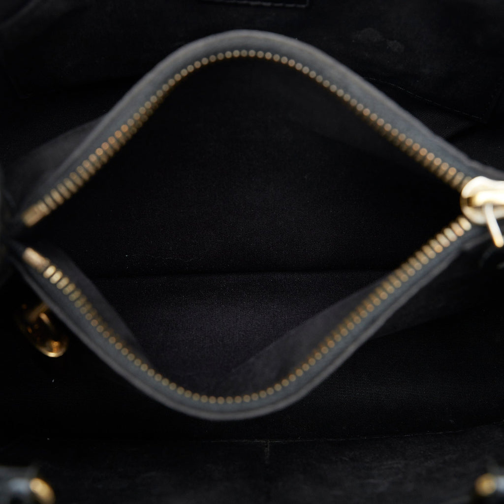 Louis Vuitton Montaigne BB Black Vernis