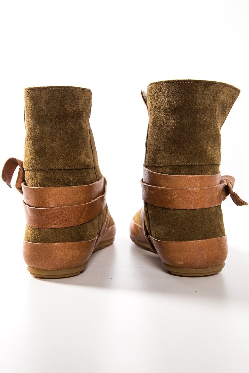Isabel Marant ÃƒÆ’Ã¢â‚¬Â°toile Camel Suede Winter Dancing Booties SZ 36