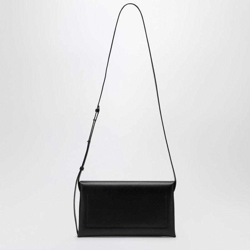 Jil Sander Folded Small Clutch Bag Black Women