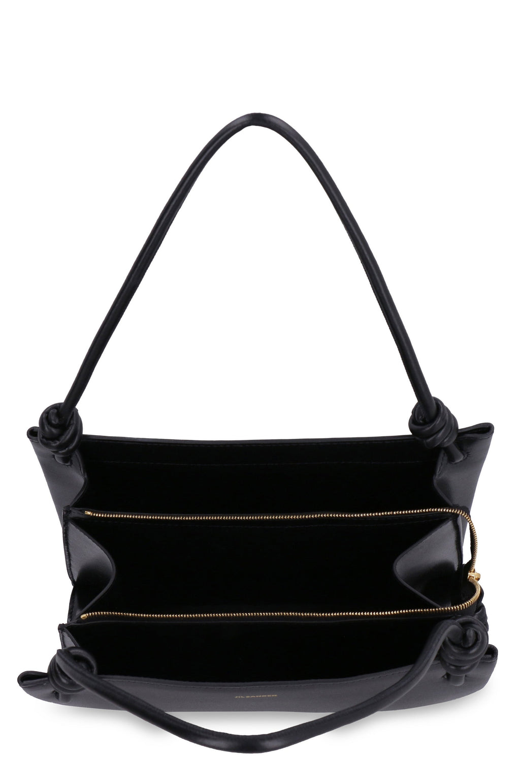 Smooth Leather Shoulder Bag