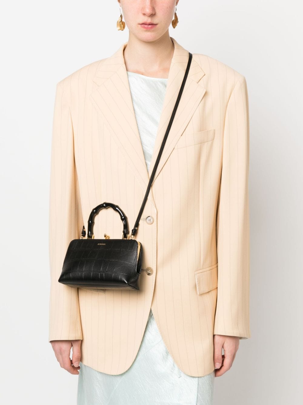 GOKI BAMBOO MINI HANDBAG