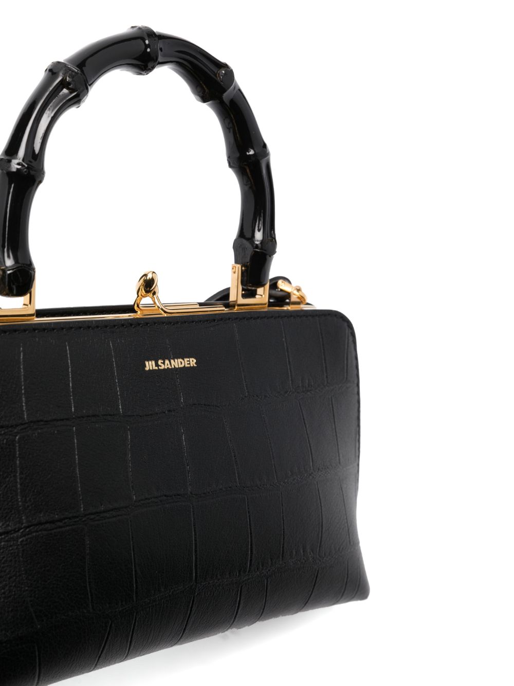 GOJI BAMBOO MINI LEATHER HANDBAG