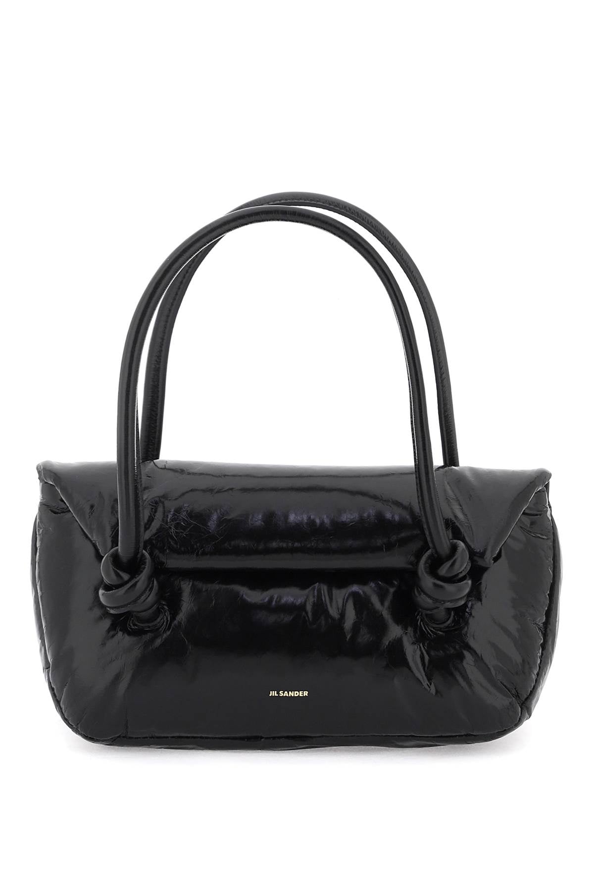 Jil Sander Patent Leather Small Shoulder Bag Women