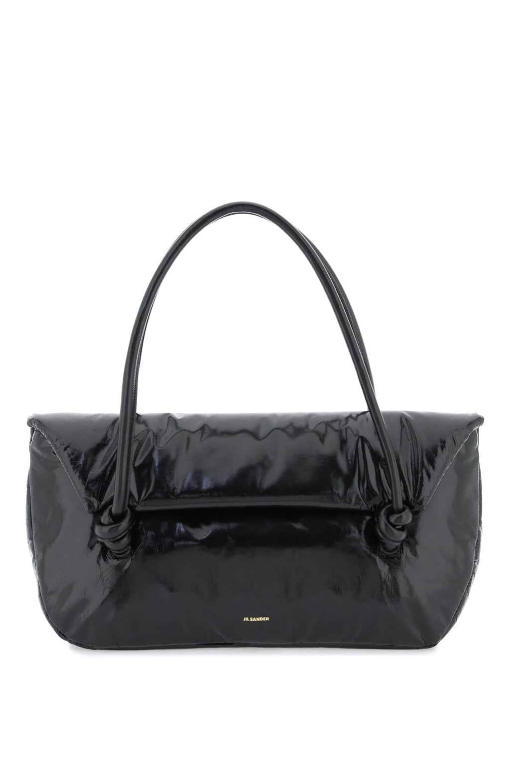 Jil Sander Padded Leather Shoulder Bag Women