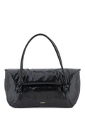 Jil Sander Padded Leather Shoulder Bag Women