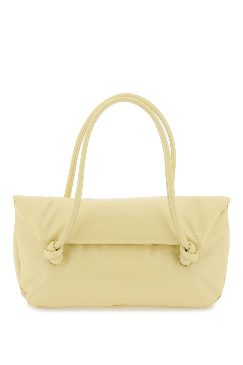 Jil Sander Padded Leather Shoulder Bag Women