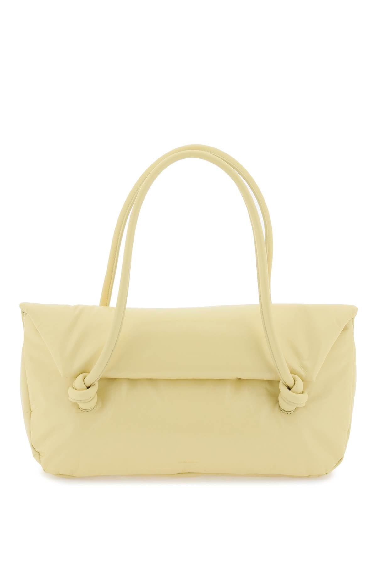 Jil Sander Padded Leather Shoulder Bag Women