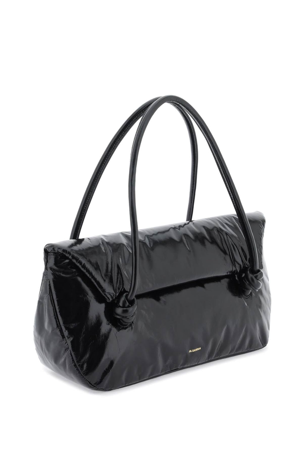 Jil Sander Padded Leather Shoulder Bag Women