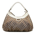 GUCCI GG Canvas Abbey D-Ring Hobo Hobo Bag