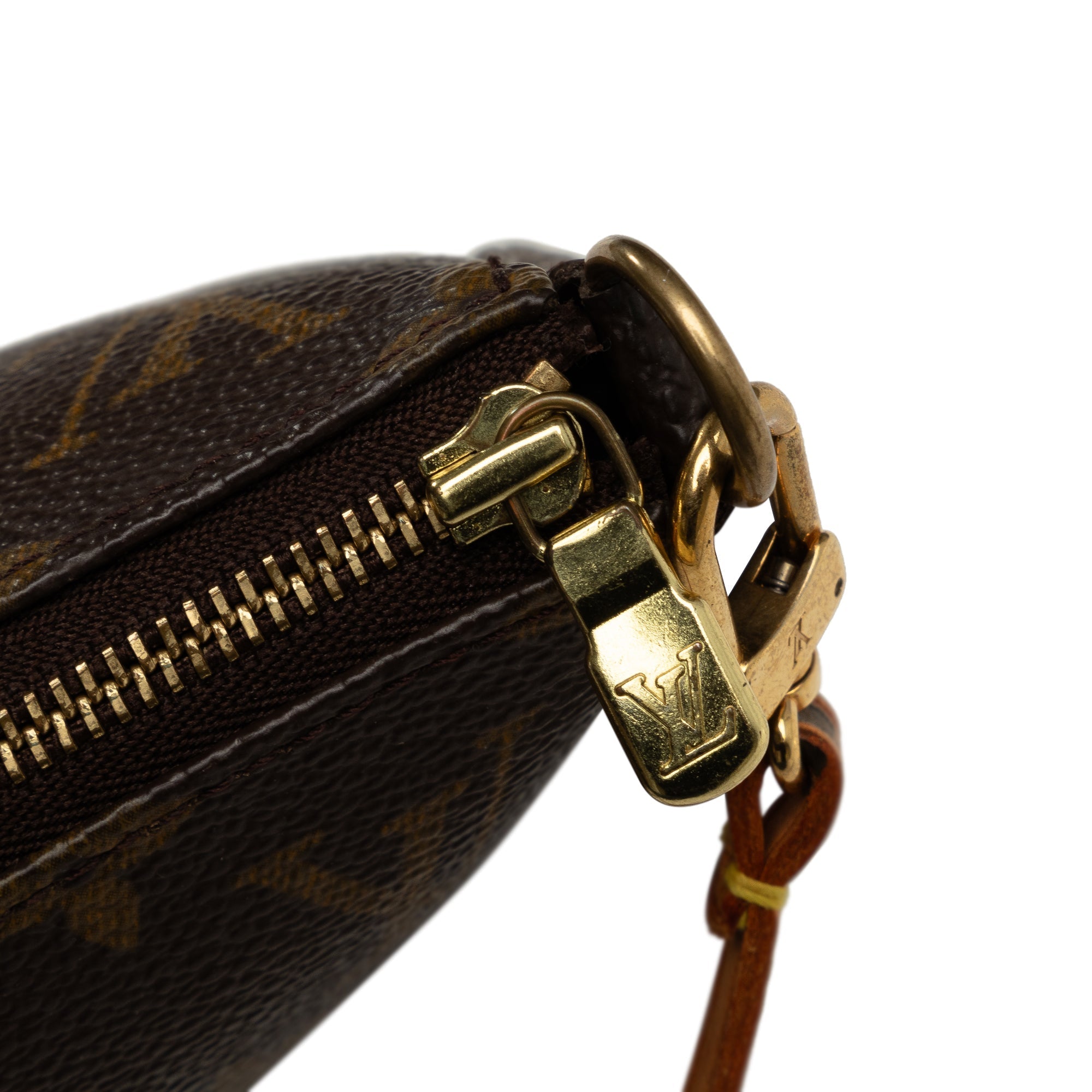 Brown Louis Vuitton Monogram Pochette Accessoires Shoulder Bag