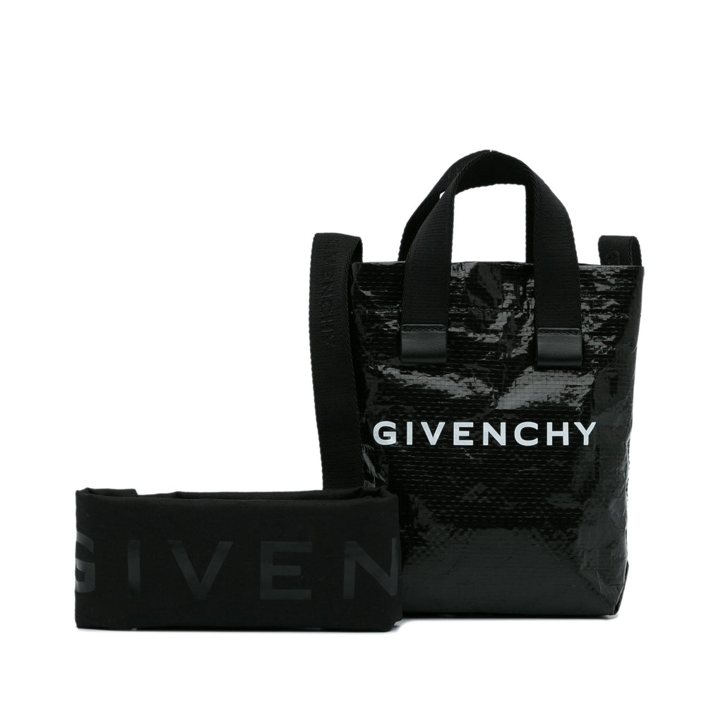 Black Givenchy Mini G Shopper Tote Satchel