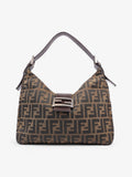 Fendi Mamma Baguette Brown Zucca Canvas