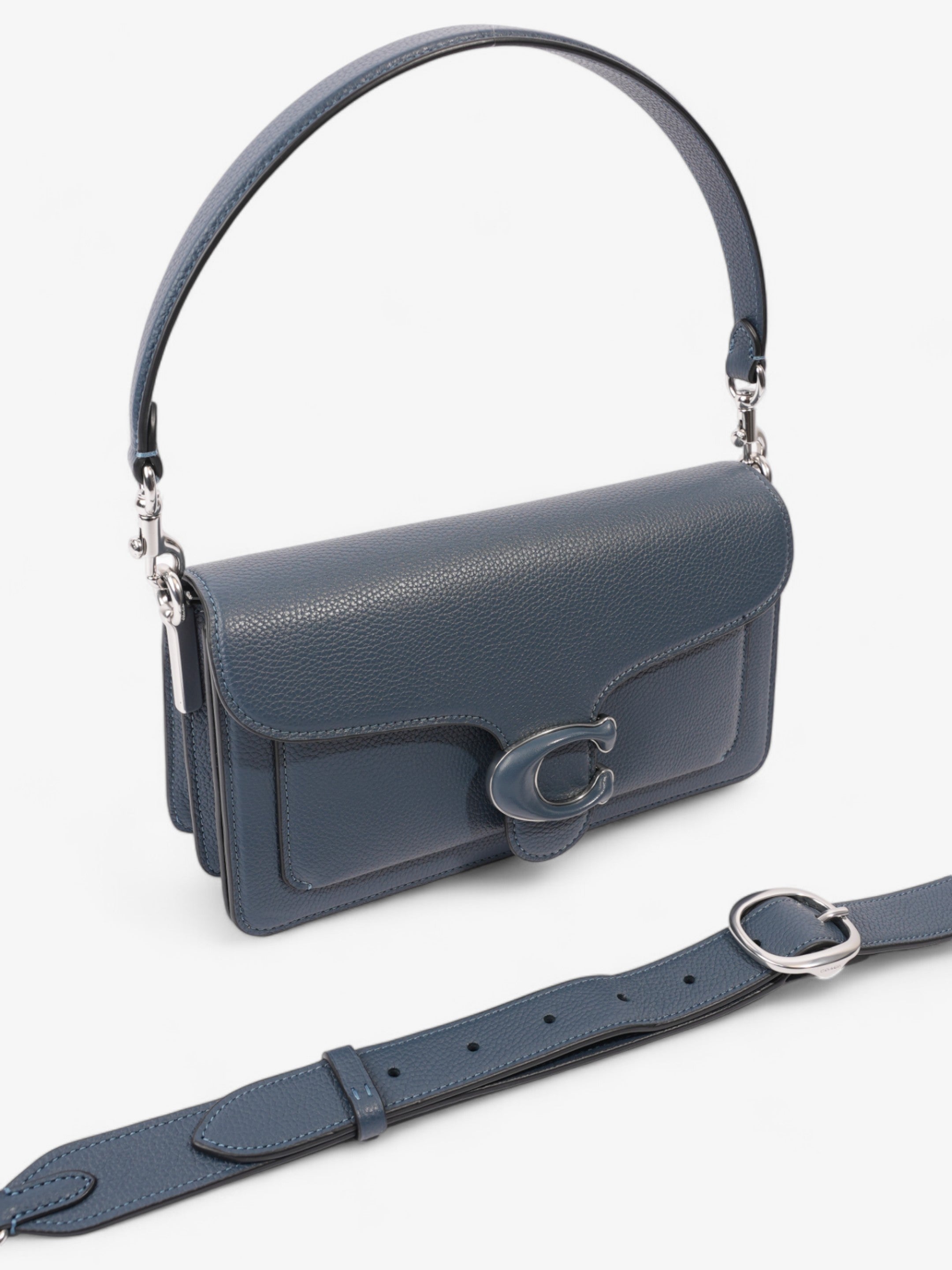 Coach Tabby Petrole Blue Leather 26